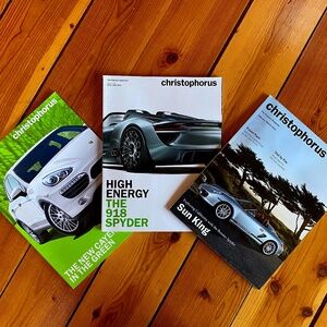 Lot of 3 2010 Christophorus The Porsche Magazine~Feb/March, April/May, June/July